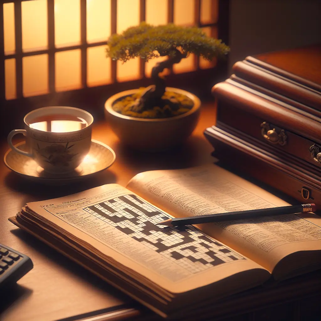 Område Krydsord Løsning